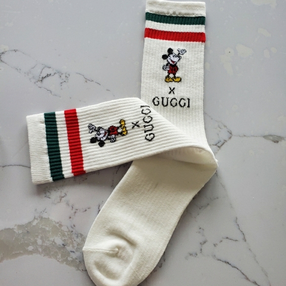 mickey mouse gucci socks